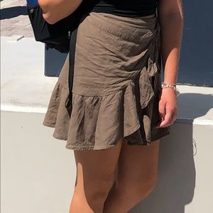 Free People Wrap Skirt